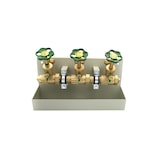 thumbnail of ATV-Station Kompaktwasserverteiler (mit Rinne), oberes Anschlussgewinde 1 1/2, G 1`, 3-fach