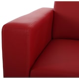 thumbnail of Bankstel Bankstel 2x 2-zitsbank Lyon kunstleer ~ rood