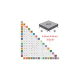 thumbnail of DIAMWOOD - Kit Pose Carrelage 301 Pièces - 100 Croisillons Autonivelants 2 mm + 100 Cales + 100 Bagues De Protection + Pince Réglable - Nivellement Pr