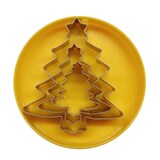 thumbnail of Schneider - Dekor-Ausstecher im Satz "Tannen", 3-tlg., Edelstahl