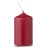 thumbnail of METRO Professional Candele a colonna, paraffina, 3,8 x 7 cm, circa 7 ore, bordeaux, 20 pezzi