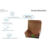 thumbnail of Snack-Box klein 600Stk, to go, take away, kompostierbar, rustikales Holzmotiv, fett- und feuchtigkeitsabweisend