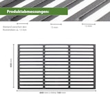 thumbnail of Grillrost 60x40cm rechteckig emailliert Rost Grillgitter Gusseisen Grillplatte