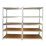 thumbnail of 2er Set XXL Schwerlastregal 180x120x60 cm 875 kg Traglast Werkstattregal Lagerregal Weitspannregal