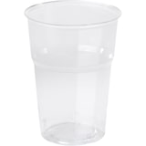 thumbnail of 1000 Kunststoff Gläser Becher 39 cl Transparent PLA-Biokunststoff BIOPAK