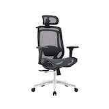 thumbnail of OfficeSense OS150 Ergonomischer Bürostuhl – Mesh Bürostuhl – 4D-Armlehnen – Verstellbare Sitztiefe – NEN1335 – Kopfstütze – Schwarz