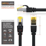 thumbnail of Primewire LAN-Kabel CAT.7, RJ-45 (Ethernet), Gigabit Ethernet S/FTP Netzwerkkabel, 10000 Mbit/s, Patchkabel - 25m