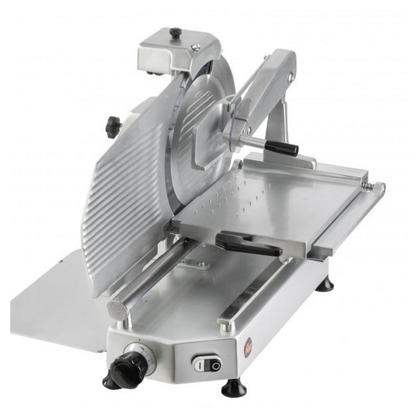 Fac - Affettatrice Elettrica Verticale CE Professionale Modello F 350 TS-V con affilatoio fisso