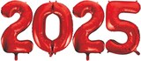 thumbnail of Folienballon 2025 rot Silvester XL