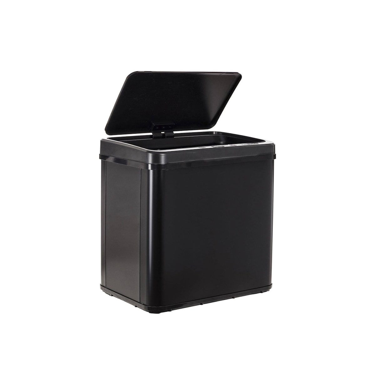 WellHome - Slimme Prullenbak 30L zwart 35,5x26x43,5 cm – Automatisch/Handmatig openen