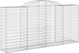 thumbnail of vidaXL Gabionen mit Hochbogen 5 Stk. 300x50x140/160cm Verzinktes Eisen