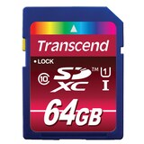 thumbnail of Transcend TS64GSDXC10U1 Speicherkarte 64 GB SDXC MLC Klasse 10
