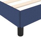 thumbnail of vidaXL Bettgestell Blau 90x200 cm Stoff