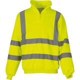 thumbnail of Sweat shirt de travail col zippé haute visibilité  jaune T.M Yoko