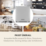 thumbnail of Secret Cool Mini-Kühlschrank Mini-Bar 13l 22dB 2 Etagen Silber-Metallic