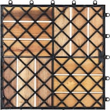 thumbnail of tectake baldosas para terraços Tabula 12 lâminas - Conjunto de 20 castanho