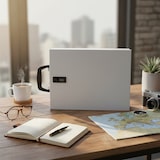 thumbnail of Relaxdays Dokumentenkassette, DIN A4, mit Zahlenschloss, Tragegriff, HxBxT: 7x37x27 cm, Sicherheitskassette, hellgrau