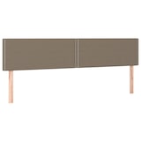 thumbnail of vidaXL Boxspringbett mit Matratze & LED Taupe 180x200 cm Stoff