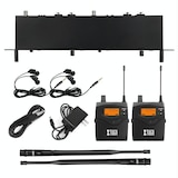 thumbnail of Microphone Sans Fil Pour Scène Avec Moniteur In-Ear 6 BodyPacks Haute Qualité YONIS