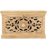 thumbnail of SIT Möbel Schuhschrank aus Mango | 1 Klappe, innen 1 Boden | natur | B 80 x T 40 x H 50 cm | 13758-01 | Serie LAKADEE