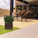 thumbnail of WellHome - Maceta 40x40cm DANI en Color Bronce