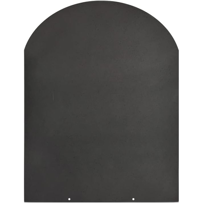 Vloerbeschermingsplatform voor hout- en pelletkachels in staal 80x60