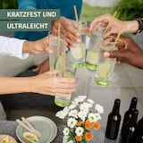 thumbnail of Milano Longdrinkglas green line 2er Set aus Polycarbonat 330 ml bruchfest BPA-frei leicht – für Longdrinks Softdrinks