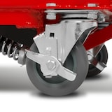 thumbnail of Tavolo sollevatore idraulico EBERTH 150 kg, 708x450 mm, altezza 225–700 mm, freno, pedale, antiscivolo