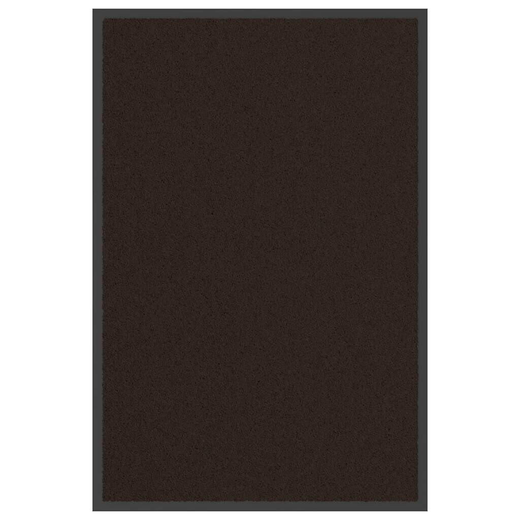 vidaXL Deurmat 60x90 cm bruin