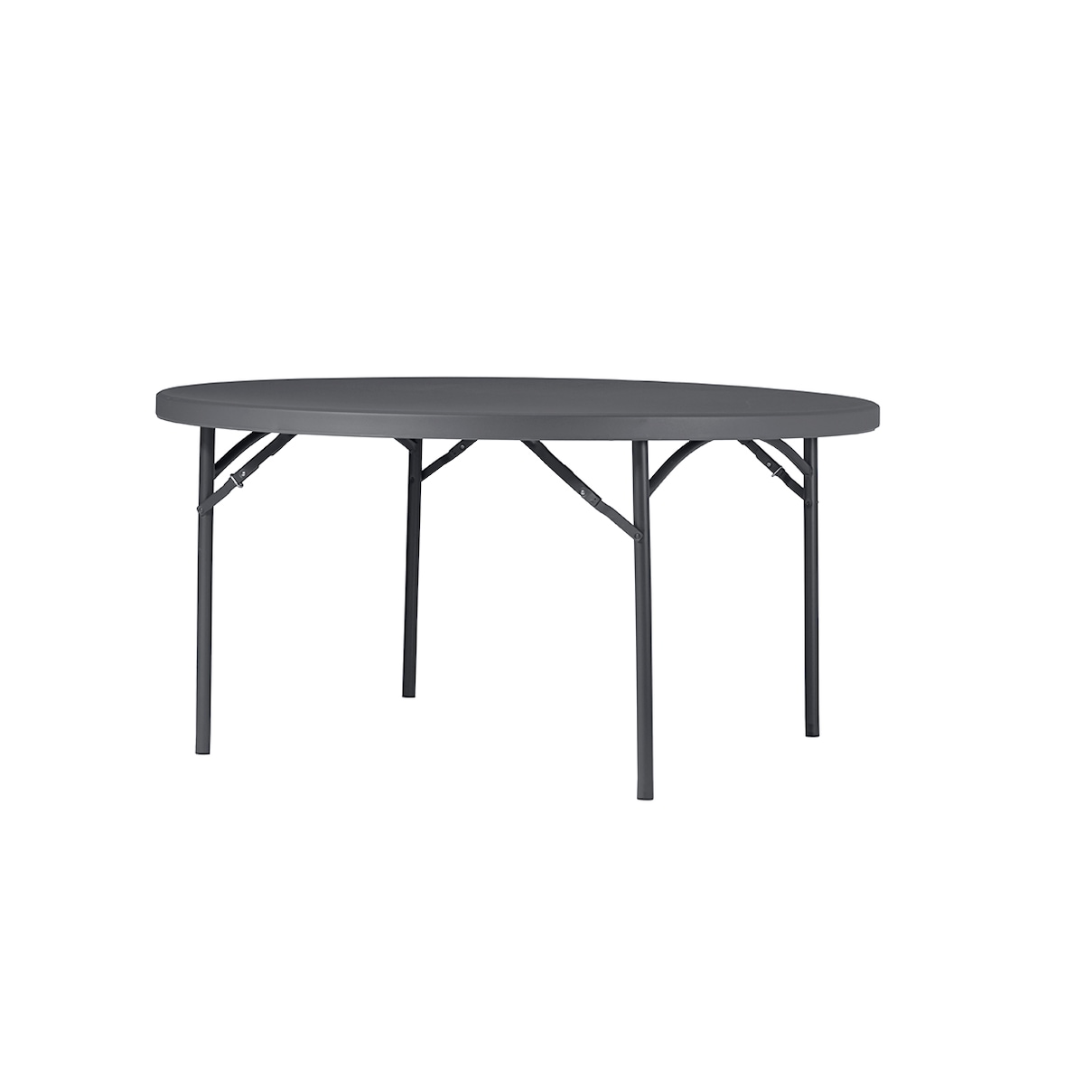 ZOWN Table ronde pliante 150 cm en polyéthylène pour événements New Zown Planet150