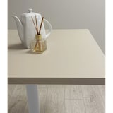 thumbnail of Restootab - Tavolo alto Roma bianco Ø60cm laminato beige opaco
