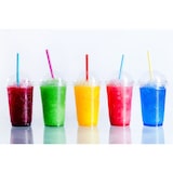 thumbnail of Inoverse 250 Stück Trinkhalme Plastik, Mehrweg Strohhalme, Plastic Straws, Bunt