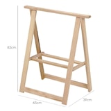 thumbnail of WellHome - Cavalletto alto in faggio H83 cm - finitura non verniciata