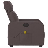 thumbnail of vidaXL Massagesessel Elektrisch Dunkelbraun Stoff