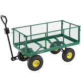 thumbnail of tectake Carrito de transporte con funda interior máx. 550kg  Verde