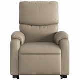 thumbnail of vidaXL Massagesessel mit Aufstehhilfe Elektrisch Cappuccino Kunstleder