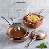 thumbnail of San Ignacio Optimum Plus - Set 5Pc Sartenes (Con Tapa) Aluminio Prensado Inducción