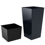 thumbnail of Prosperplast - Maceta Alta Urbi 16,3 Litros, De Plastico, 22 X 22 X 42 Cm En Color Antracita