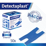 thumbnail of Blauer detektierbarer elastischer Fingergelenk - 50St