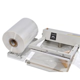 thumbnail of Feinschrumpffolie Halbschlauchfolie PE Polyolefin 400mm x 1067m 19my