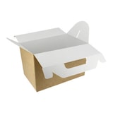 thumbnail of MONOUSO - Caja de Menú Kraft 225x145x150mm (25 Uds)