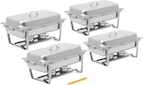 thumbnail of Royal Catering Scaldavivande - Set di 4 - GN 1/1 - 4 x 7,5 l - 4 contenitori di combustibile -