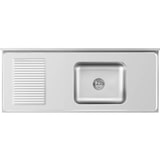 thumbnail of Royal Catering Lavello cucina - Acciaio inox - 1 vasca-  - 140 x 60 cm