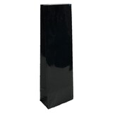 thumbnail of 500x Blockbodenbeutel Schwarz 105 + 65mm x 295mm 3-lagig
