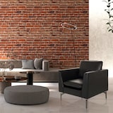 thumbnail of Loungestoel / eenzitsbank BAVERO PU zwart hjh OFFICE