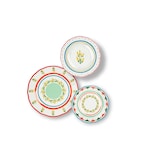 thumbnail of Excelsa service de table 18 pièces Arles en porcelaine multicolore