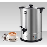 thumbnail of METRO PROFESSIONAL Cafetera GCM4011, acero inoxidable, 10,5 L, 1650 W, 70 tazas, indicador de nivel de agua, plata