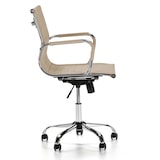 thumbnail of Sedia da Ufficio Croma reclinabile Taupe, Ecopelle, Altezza Regolabile, Design ergonomico