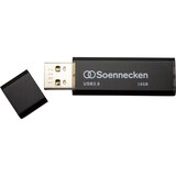 thumbnail of USB-Stick 71617 3.0 16GB schwarz/silber