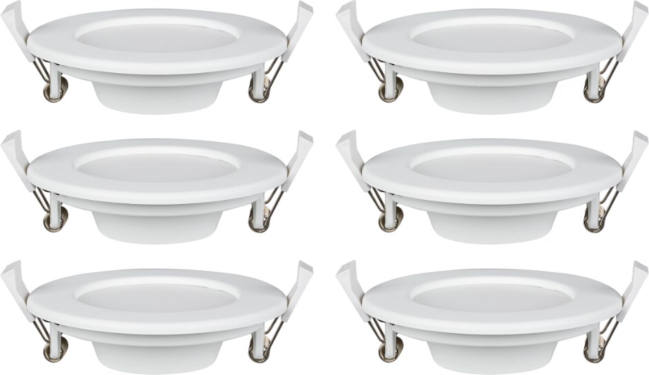 LUXULA LED Downlight LX300112-6 18 W 3000 K, 4000 K, 6000 K einstellbar in warm-, neutral- und kaltweiß (CCT) weiß